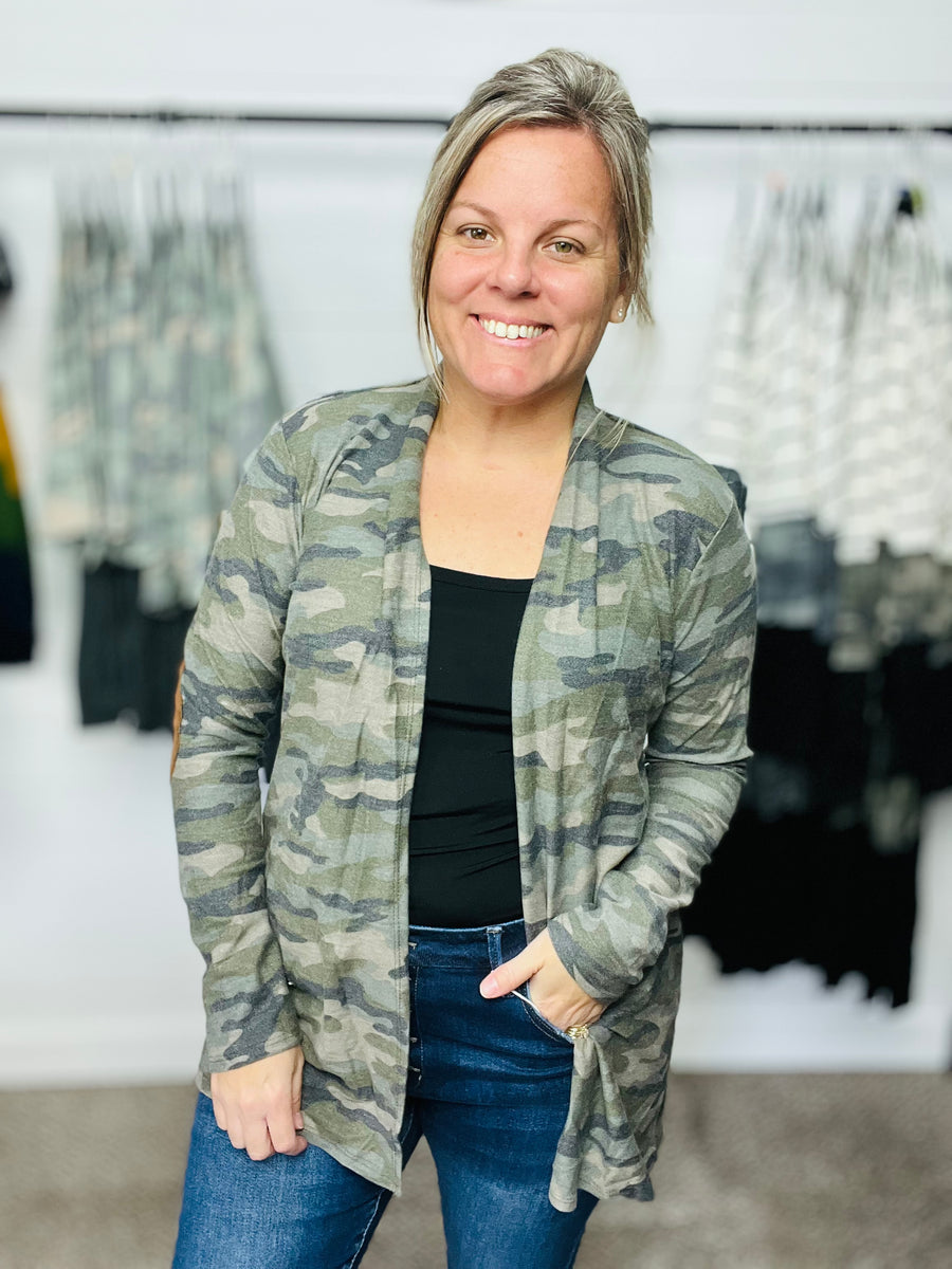 Camo Cardigan