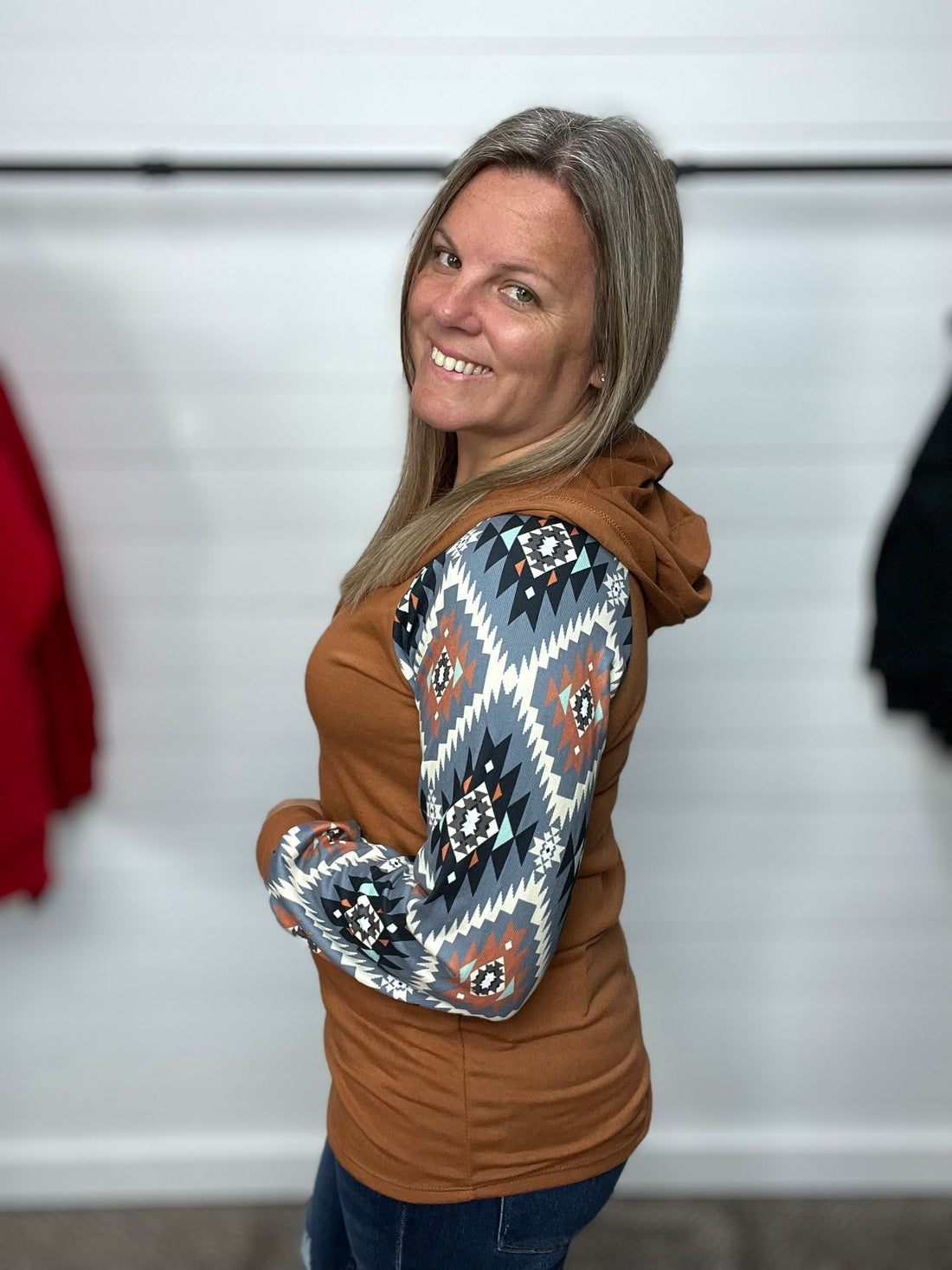 Heimish Aztec Hoodie