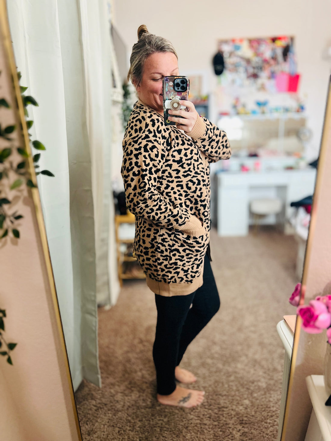 Leopard Cardigan