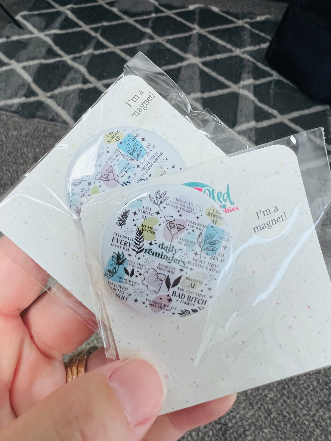 Snarky & Silly Keychains & magnets