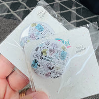 Snarky & Silly Keychains & magnets