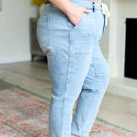 Cooper High Rise Vintage Denim Jogger