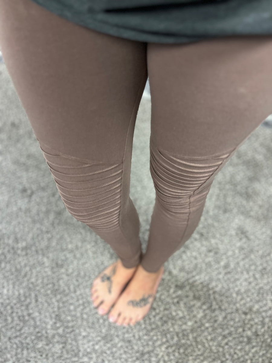 Zenana Moto Leggings