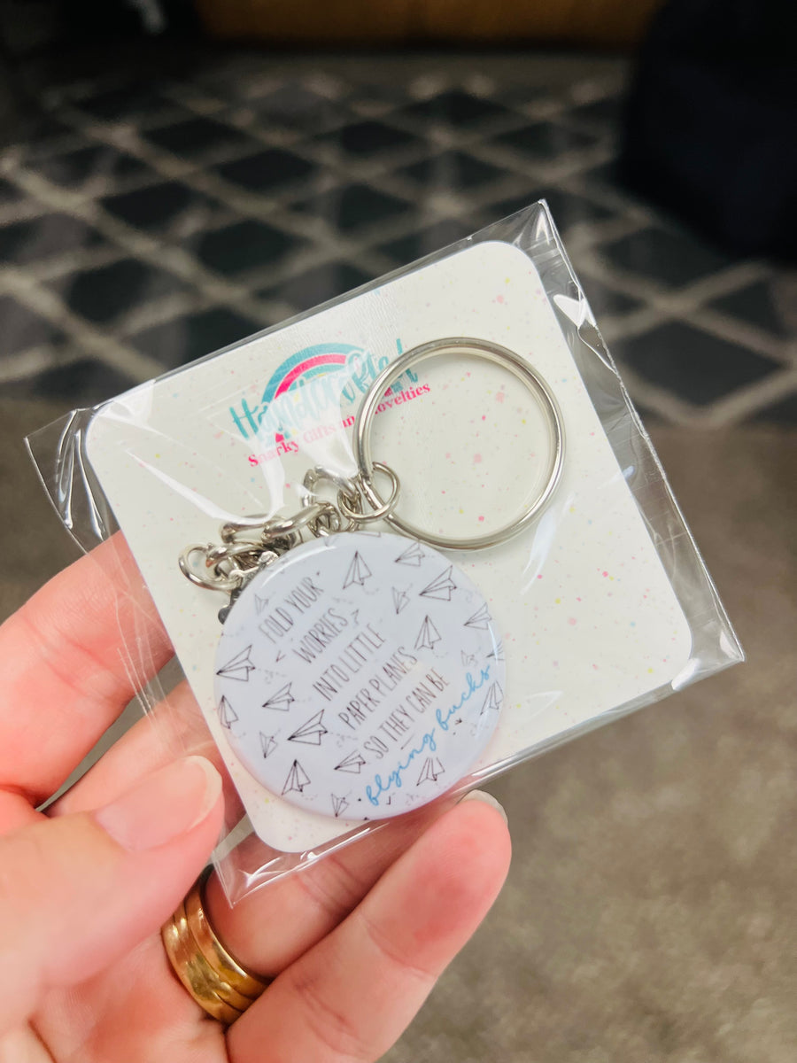 Snarky & Silly Keychains & magnets