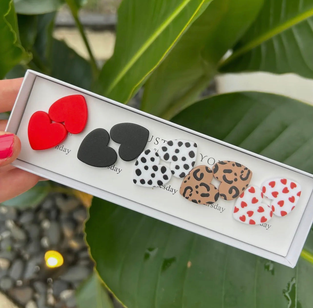 Love 5 pack Earrings