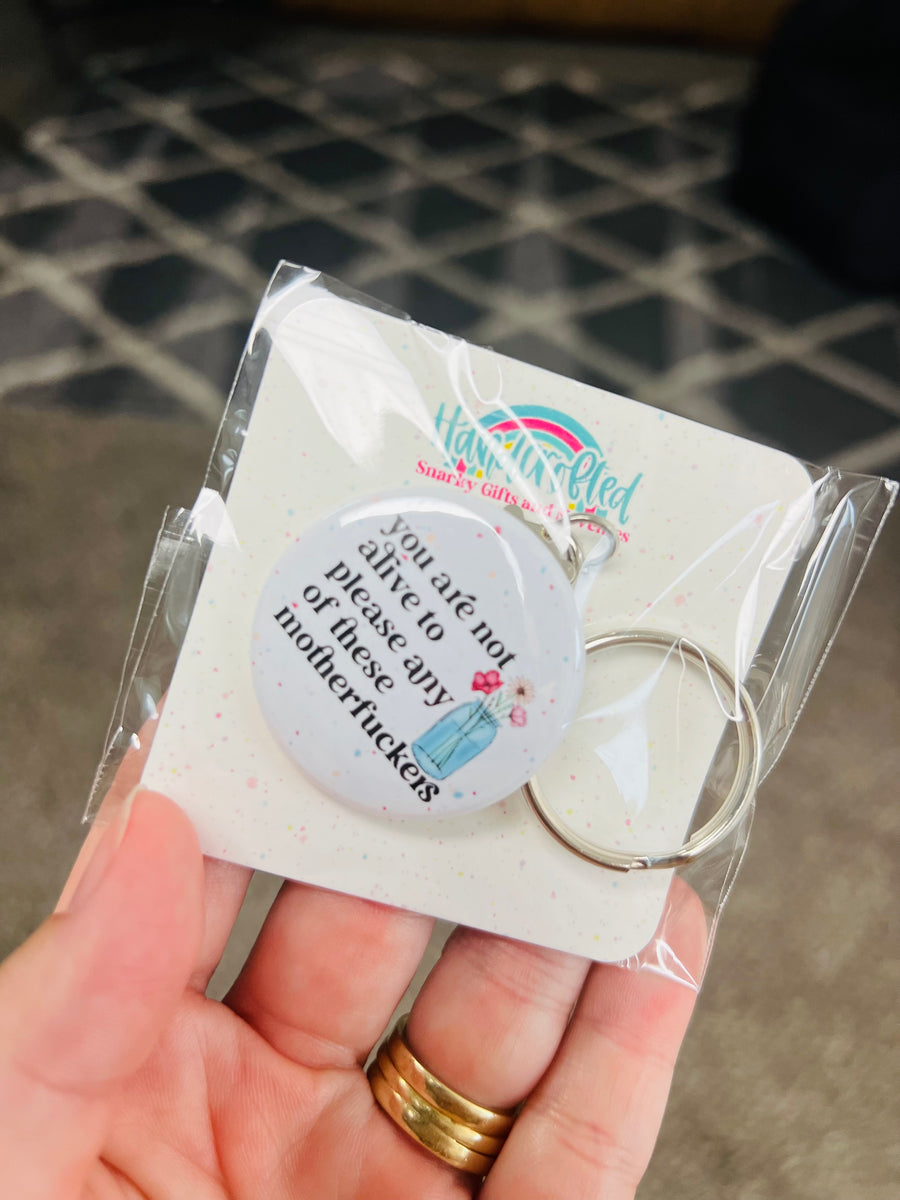 Snarky & Silly Keychains & magnets