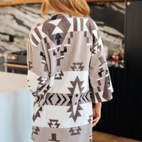 Full of Character Blanket Kimono