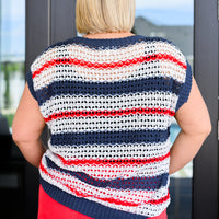 Home of the Brave Dolman Sleeve Top