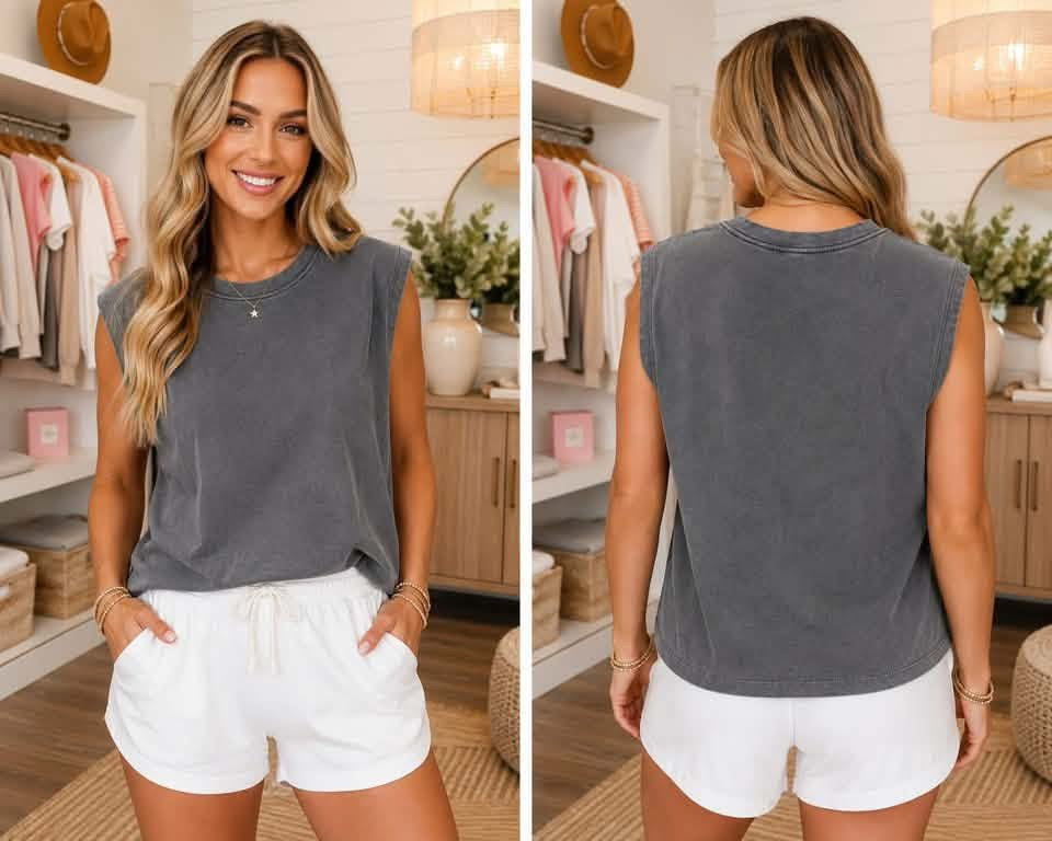 Mineral Washed Oversize Tank