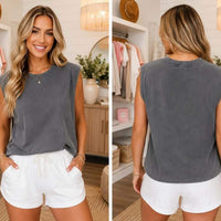 Mineral Washed Oversize Tank