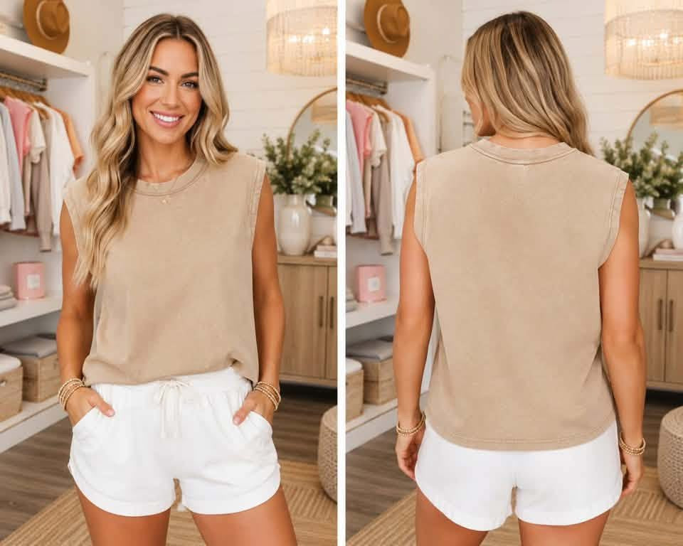 Mineral Washed Oversize Tank