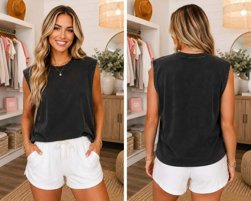 Mineral Washed Oversize Tank