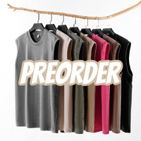 Mineral Washed Oversize Tank