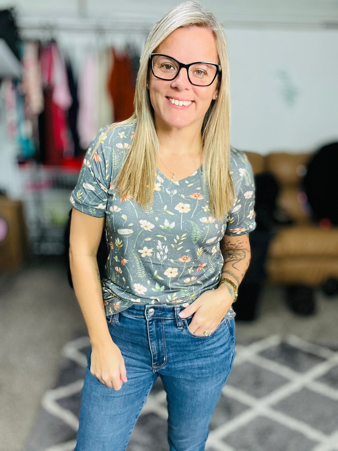 Sophie Floral Top