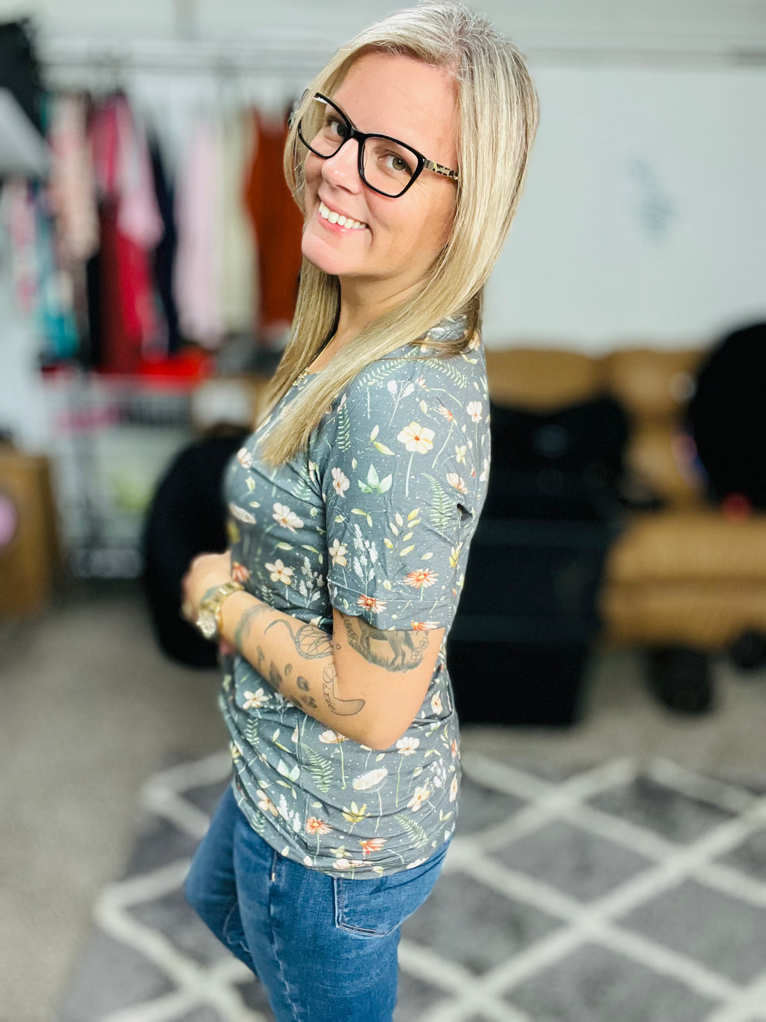 Sophie Floral Top