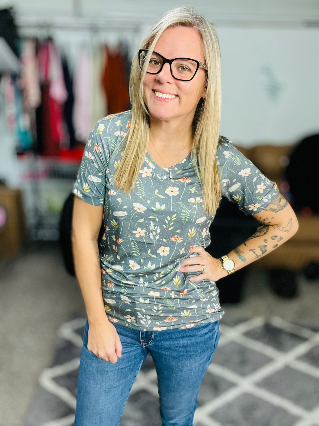 Sophie Floral Top