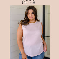 Mocha Petals V-Neck Top