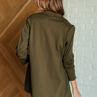 Magic 3/4 Blazer in Olive