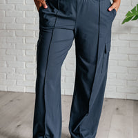 Race to Relax Cargo Pants in Nocturnal Navy