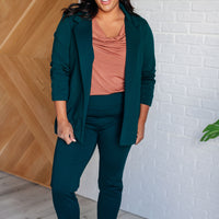 Magic 3/4 Blazer in Hunter Green