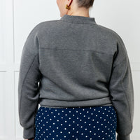 Settle In Mock Neck Sweatshirt