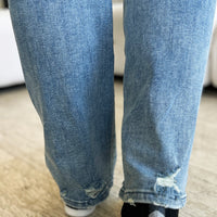 Judy Blue High Waist Distressed Straight Jeans