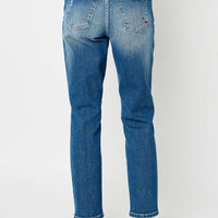 Judy Blue Distressed Slim Jeans