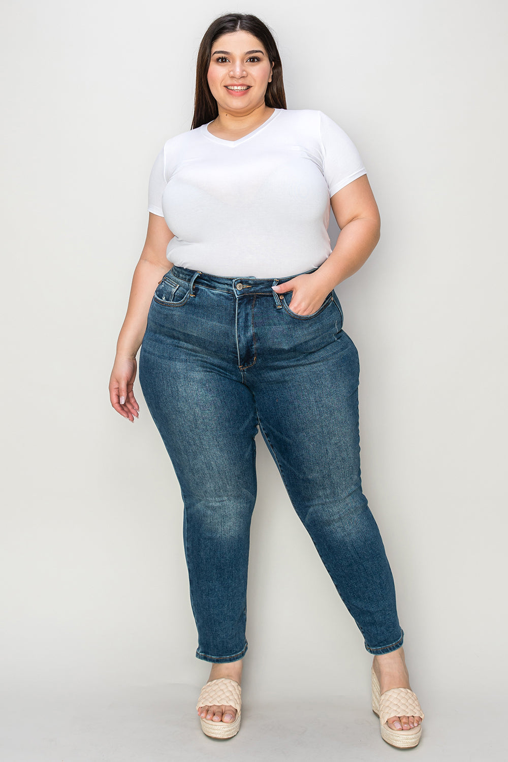 Judy Blue Tummy Control High Waist Slim Jean’s