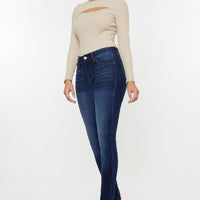 Kancan Mid Rise Gradient Skinny Jeans