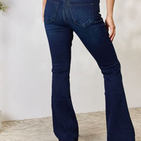 Kancan Mid Rise Flare Jeans