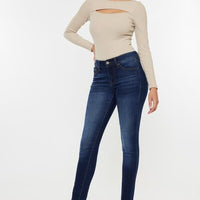 Kancan Mid Rise Gradient Skinny Jeans